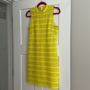 J Crew Bright Yellow Dress